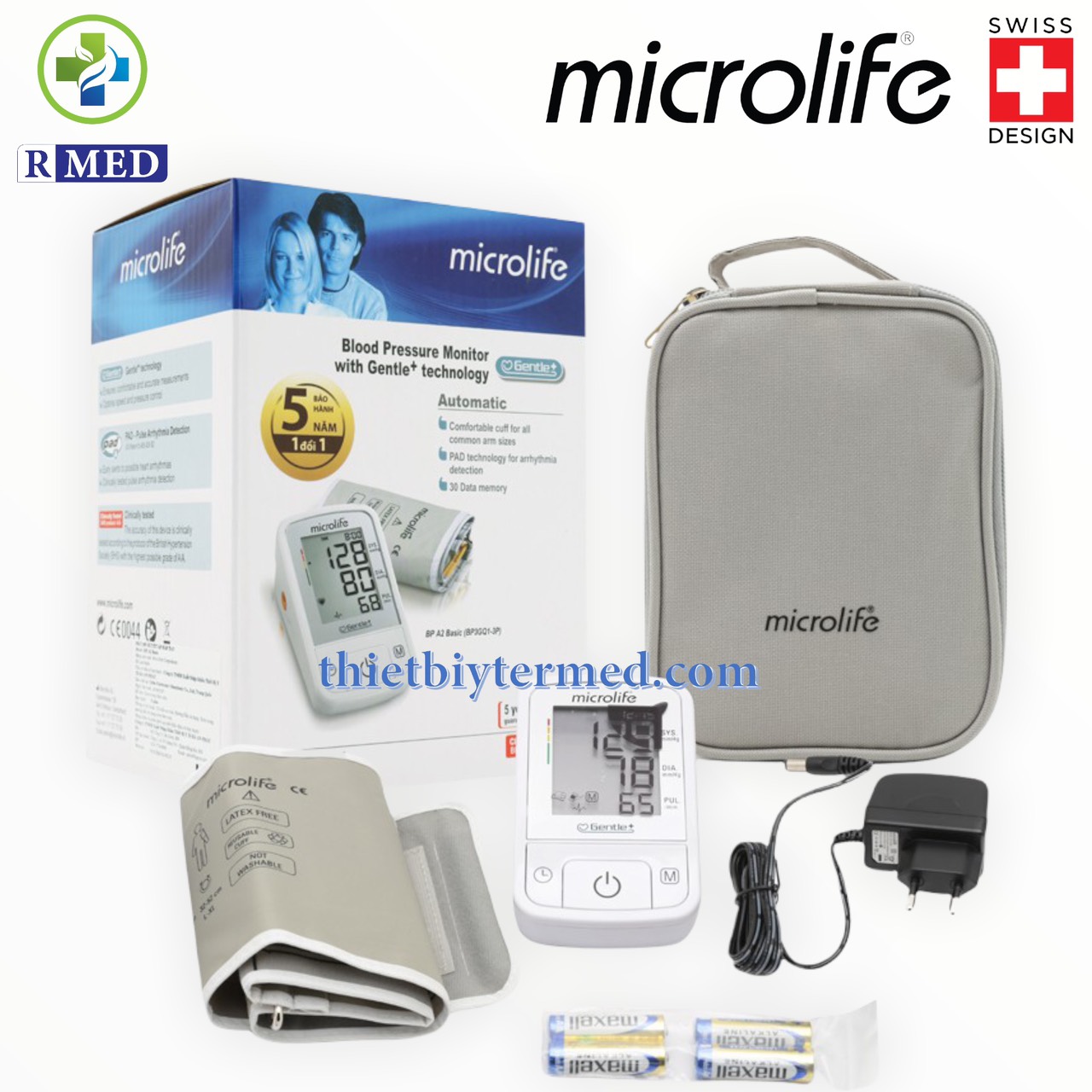 Microlife a2 basic - máy đo huyết áp bắp tay