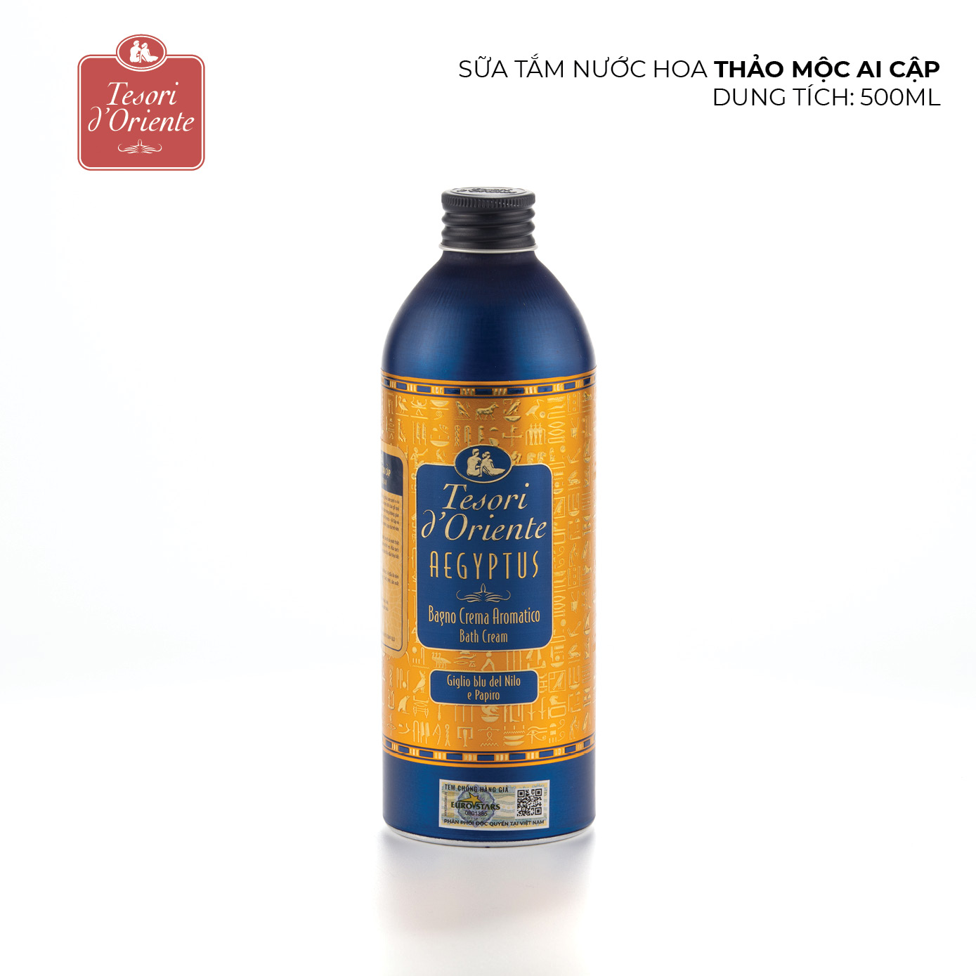 Sữa tắm Tesori d'Oriente Thảo mộc Ai Cập 500ml