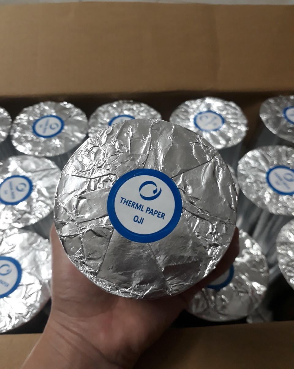 10 Cuộn Giấy in nhiệt K80, Giấy in Bill, Giấy in hóa đơn K80 x 80mm