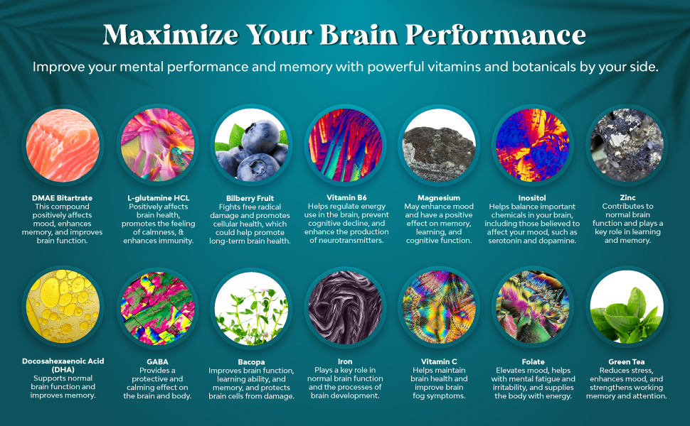 viên uống bổ não tăng cường trí nhớ tập trung minh mẫn với 41 vitamin và 2