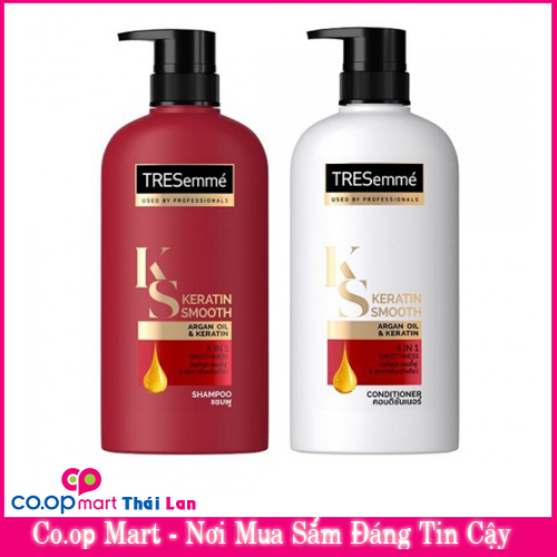 Combo bộ đôi dầu gội xả Tresemme 5 in 1 thái lan x 1 cặp Thái Lan