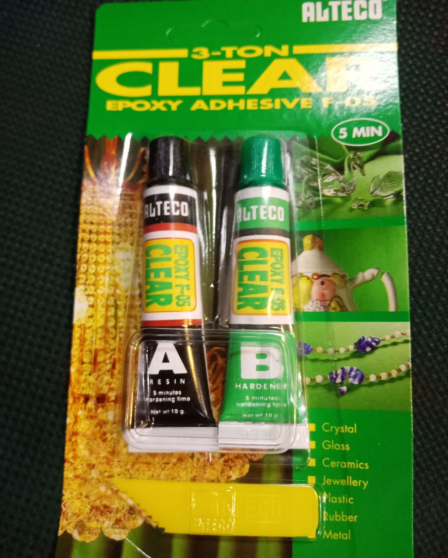 Keo dán 2 thành phần - keo ab epoxy