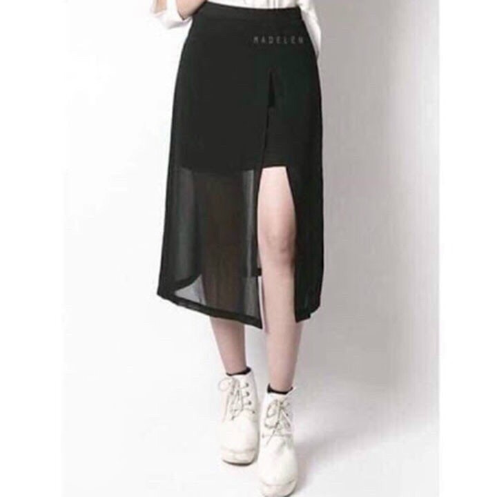Chân váy xẻ tà siêu xinh - ut36