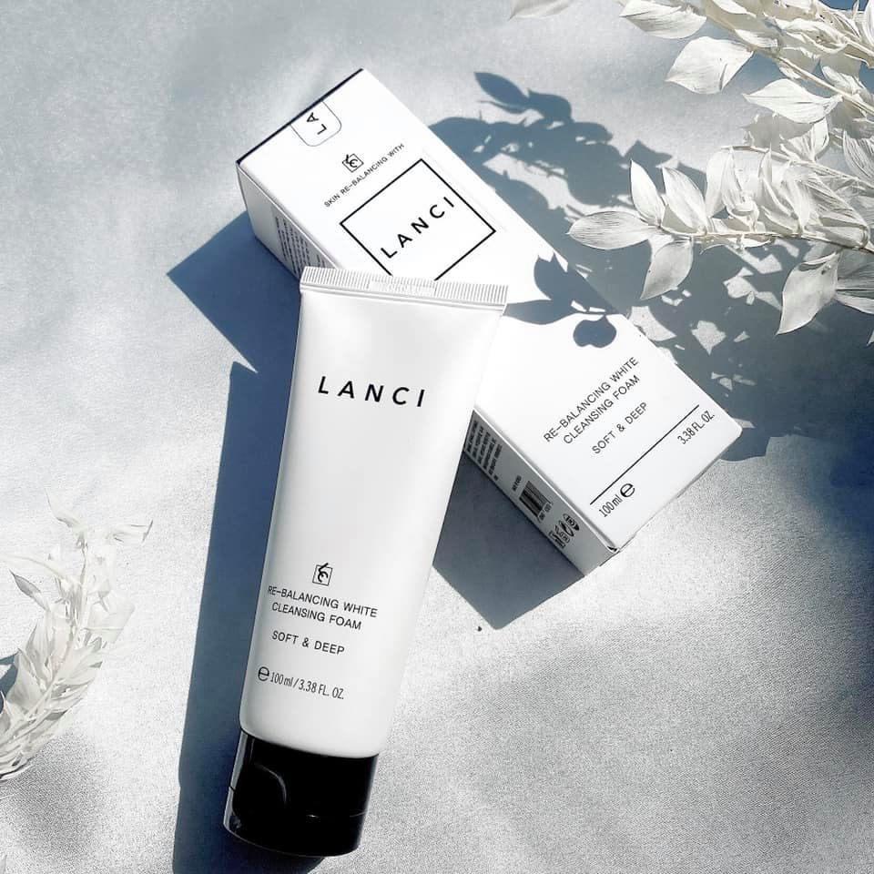 Sữa rửa mặt LANCI làm trắng da WHITE CLEANSING FOAM - 100ml
