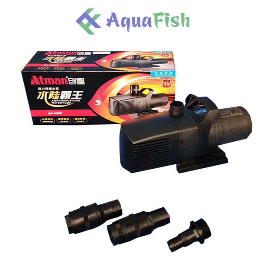 Máy Bơm Chìm Hồ Cá Koi Atman MP 5500 - MP 20000 (bơm thổi luồng, đẩy thác tiểu cảnh cho hồ cá Koi)