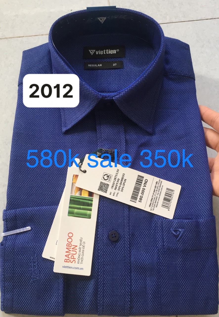 Việt tiến áo sơ mi giá mác 580k sale 350k TẾT sale lỗ thu hồi vốn