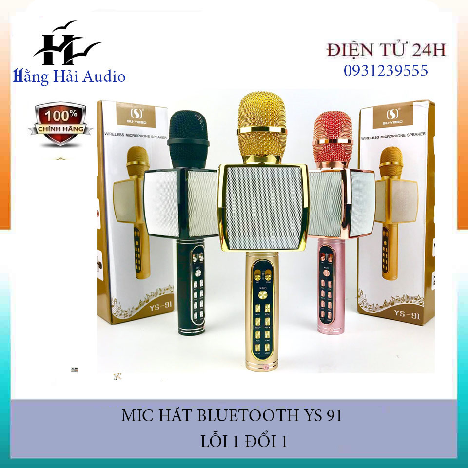 Micro hát karaoke bluetooth Ys-91