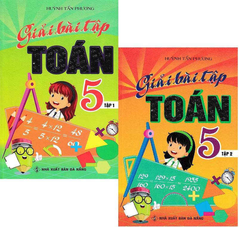 Combo giải bài tập toán lớp 5