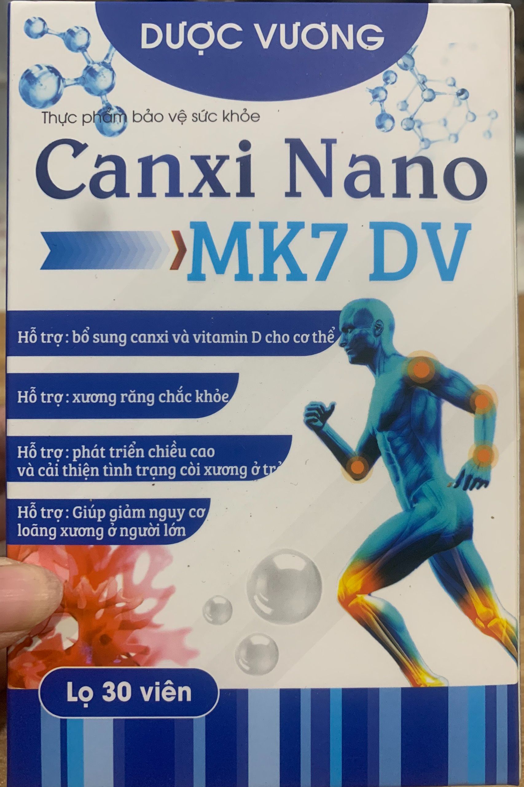 Canxi nano MK7 DV chắc khỏe xương