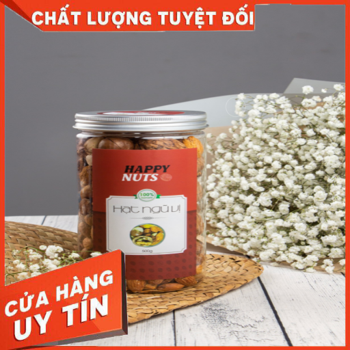❤ hạt ngũ vị ❤ mix 5 loại hạt cao cấp ✔ hạnh nhân / hạt thông/ hạt óc chó/ hạt dẻ cười/ hạt mắc ca happy nuts 500gr