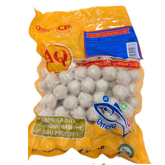 [Chỉ Giao HCM] - Cá viên đông lạnh 7-9 AQ CP - Loại 500g