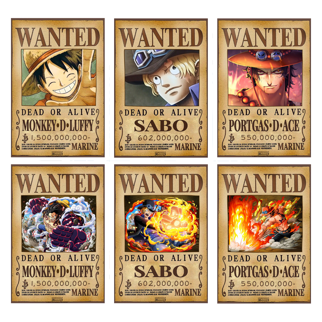 Các fan hâm mộ One Piece ơi, bạn đã sẵn sàng để sở hữu những bức poster tuyệt đẹp về ba anh em Luffy, Sabo và Ace? Với ảnh One Piece về ba anh em này, bạn sẽ cảm nhận được tình đoàn kết và sự hy sinh của các nhân vật này. Poster One Piece này sẽ là một phần không thể thiếu trong bộ sưu tập của bạn.