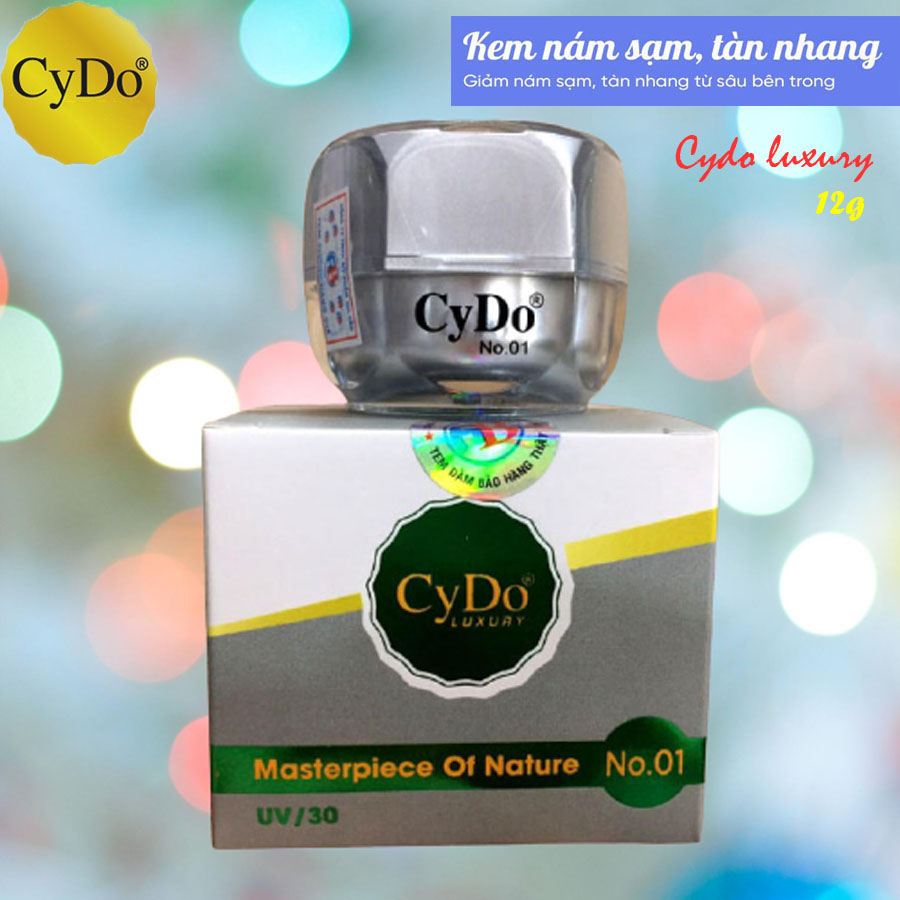 Kem nám sạm tàn nhang cydo luxury 12g - sạch nám tàn nhang; dưỡng trắng da từ thảo dược. mỹ phẩm gia bảo