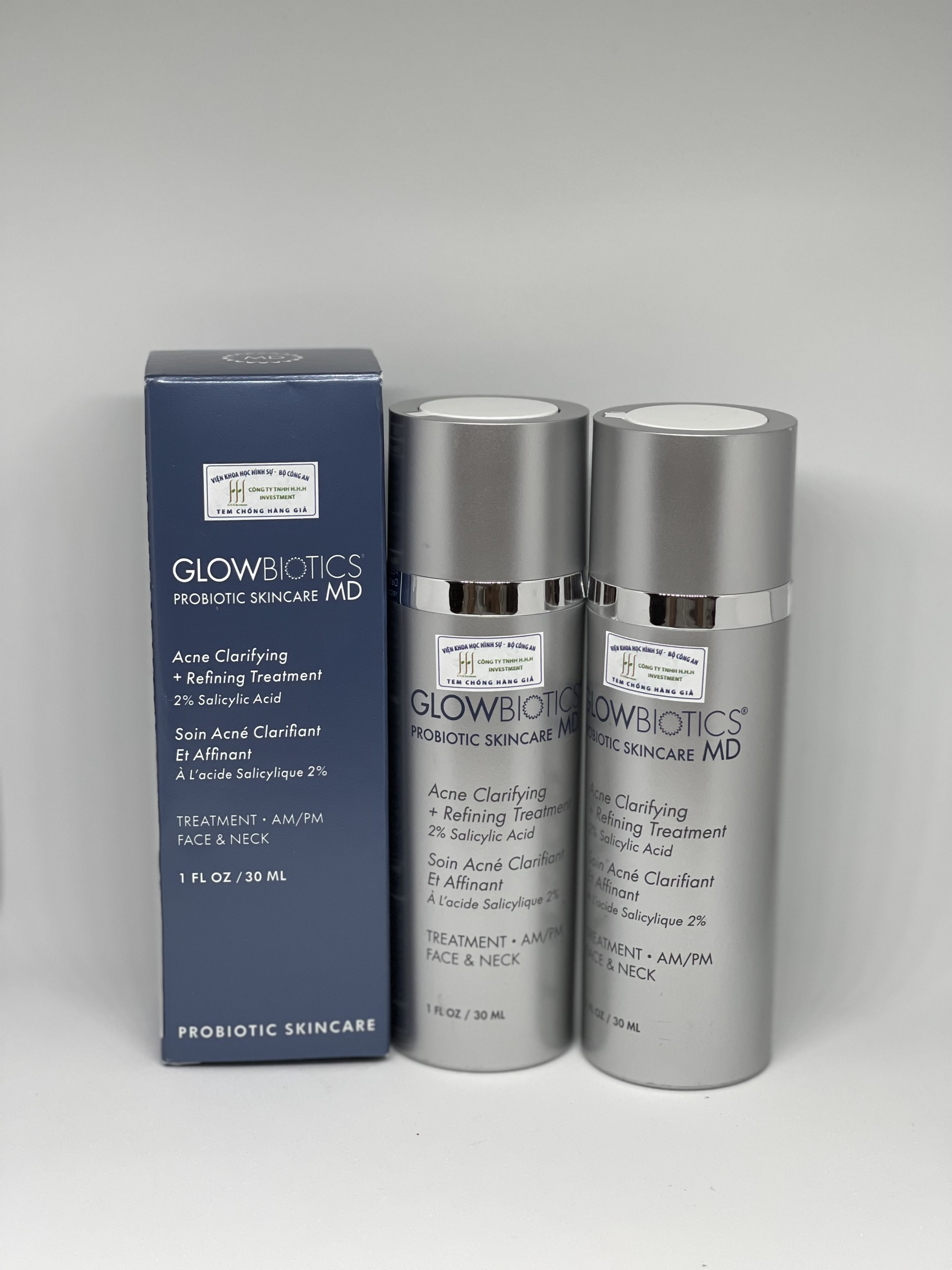 Serum kiểm soát bã nhờn GLOWBIOTICS Acne Clarifying + Refining Treament