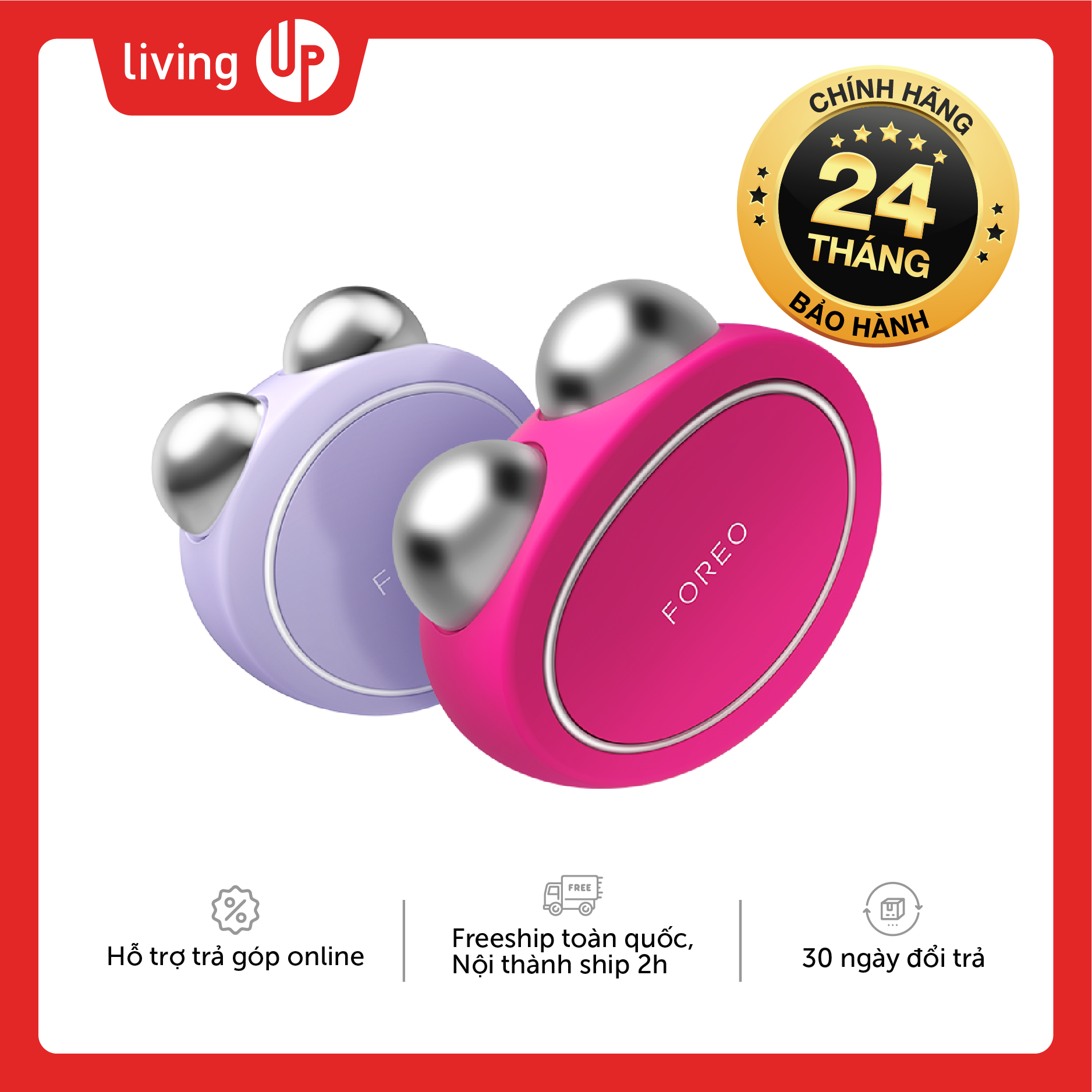 Máy Massage Nâng Cơ Mặt Foreo Bear - LivingUp