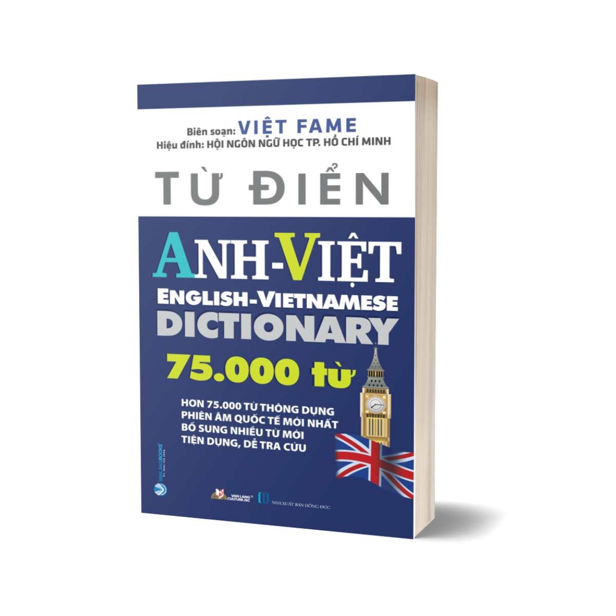 Từ Điển Anh - Việt 75.000 Từ Tái Bản - Vanlangbooks