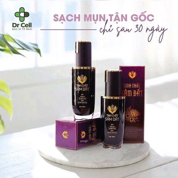 Tinh chất Sâm đất DrCell 50ml Xử lý mụn triệt để chỉ sau 1 liệu trình