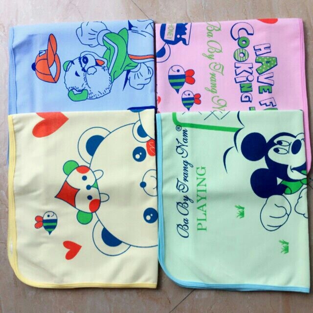 Mới Chiếu cao su chống thấm cho bé Hàng Việt, Miếng lót chống thấm, thảm chống thấm cho bé