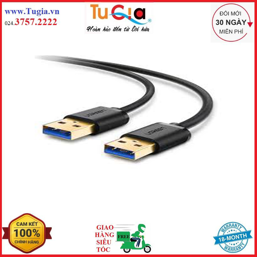 Cáp usb 3.0 dài 2m ugreen 10371 cao cấp-hàng chính hãng
