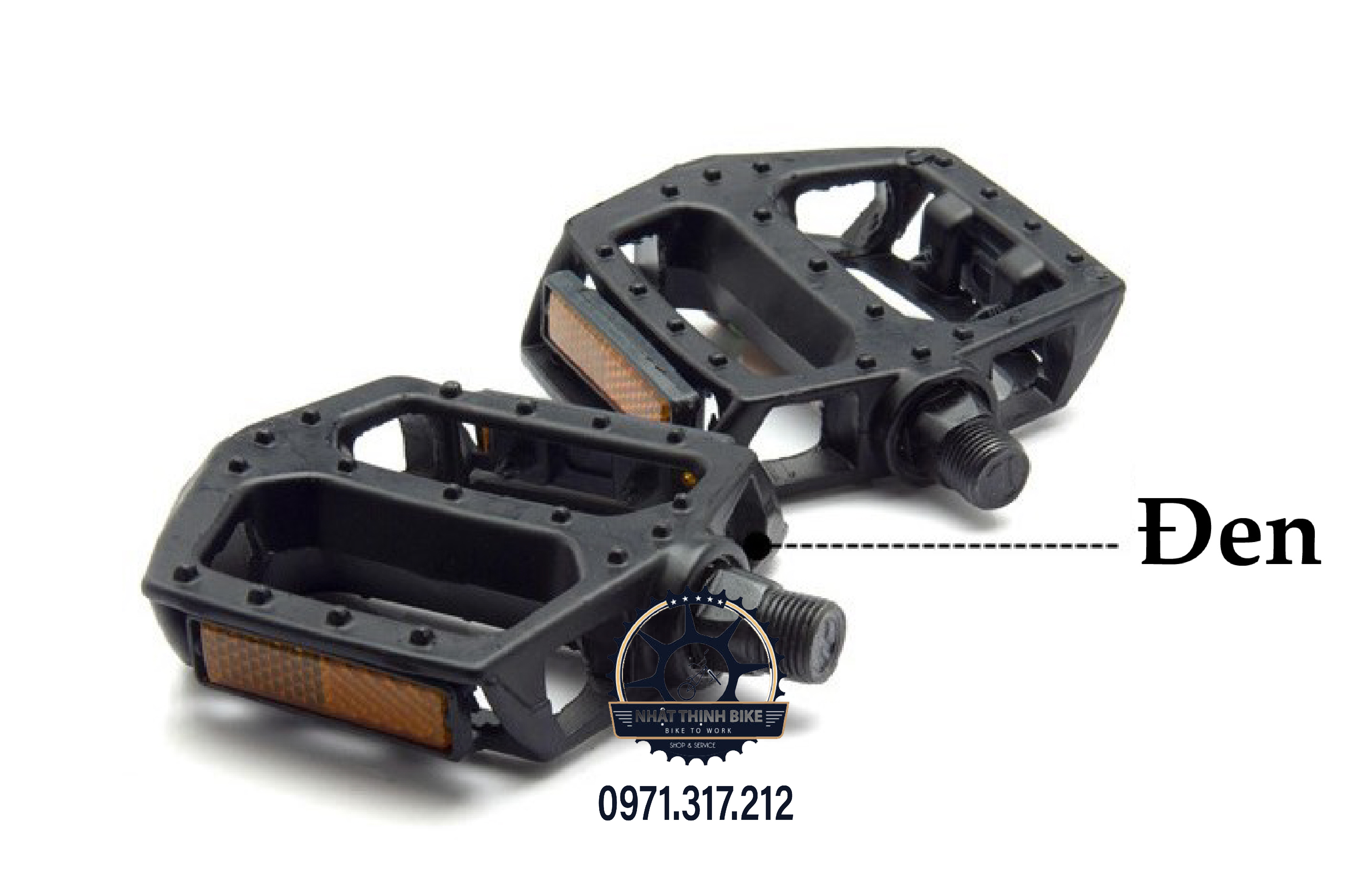 Bàn đạp xe đạp pedal xe đạp hợp kim nhôm lắp xe đạp thể thao hình thoi