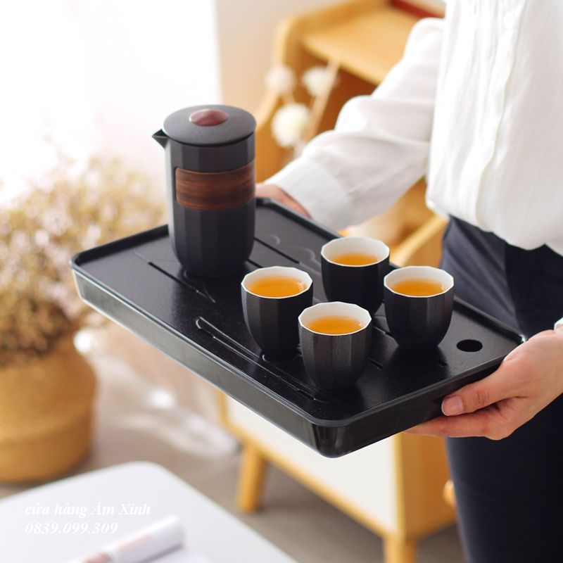 Khay Trà Melamine dùng cho bàn trà đạo