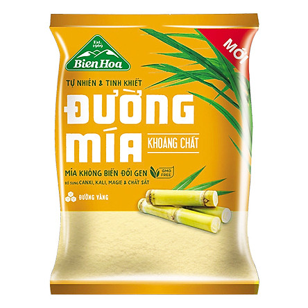 Đường Mía Vàng Khoáng Chất Biên Hòa 1Kg