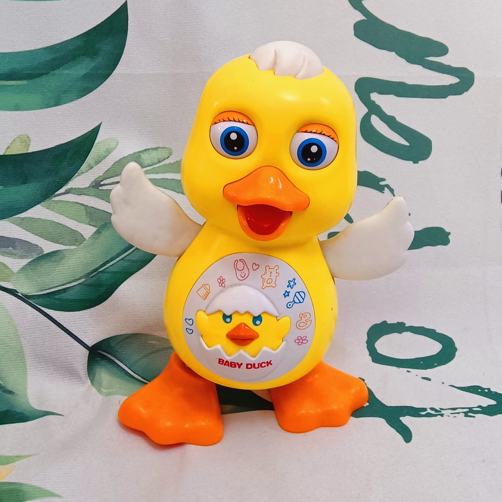 [Nhập RS0822 giảm 30k cho đơn 99k]Đồ chơi chú vịt nhảy múa phát nhạc có đèn vui nhộn Vịt nhảy theo nhạc ngộ nghĩnh cho bé