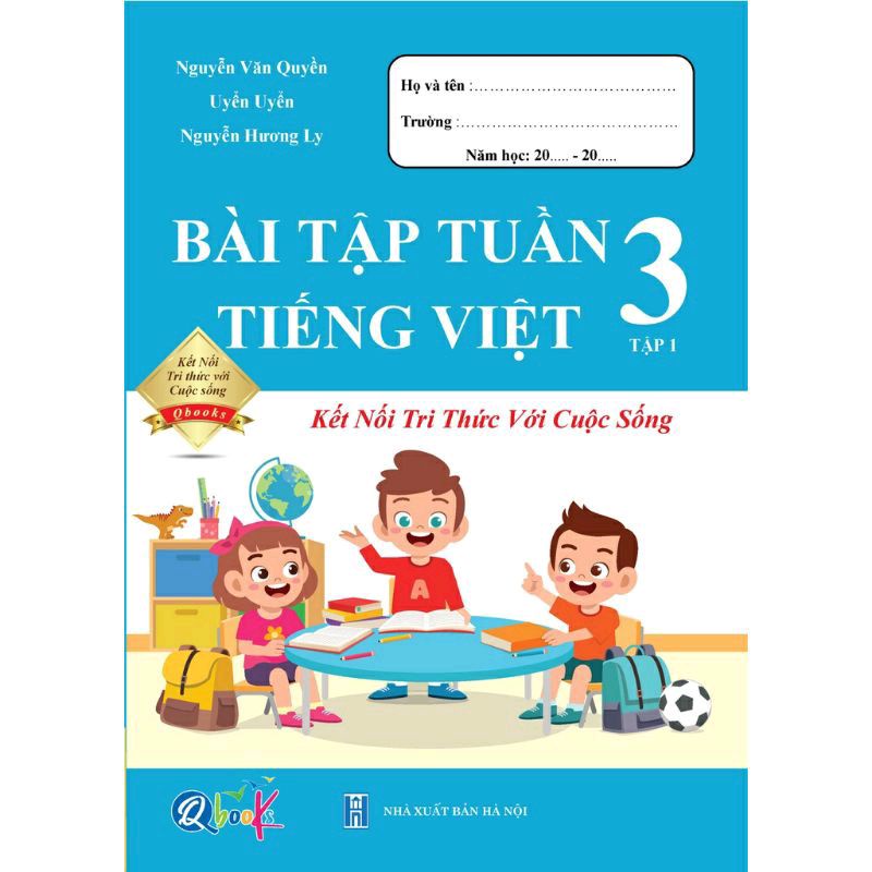 Sách - Combo Đề Kiểm Tra Và Bài Tập Tuần Toán Và Tiếng Việt Lớp 3 - Kết Nối Tri Thức Với Cuộc Sống - Học Kì 1 - Đkt Toán