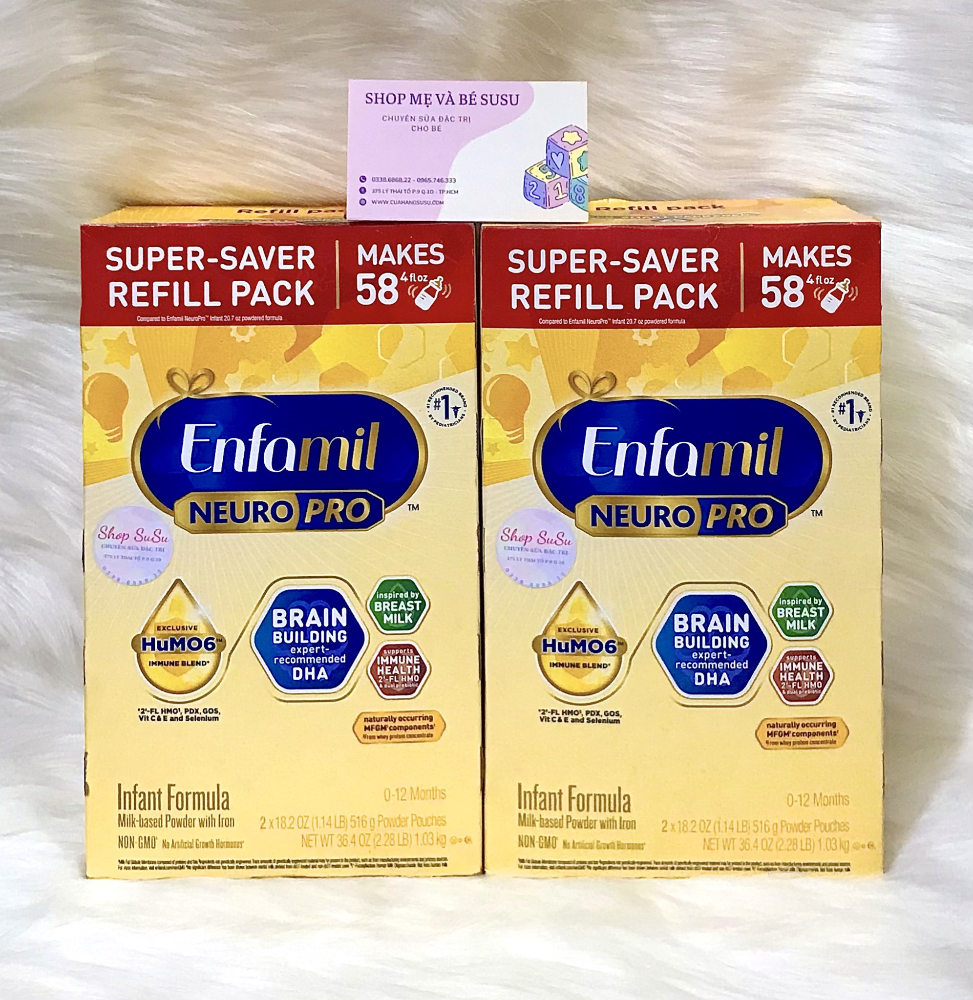 Sữa enfamil neuro pro non-gmo infant formula 1030g