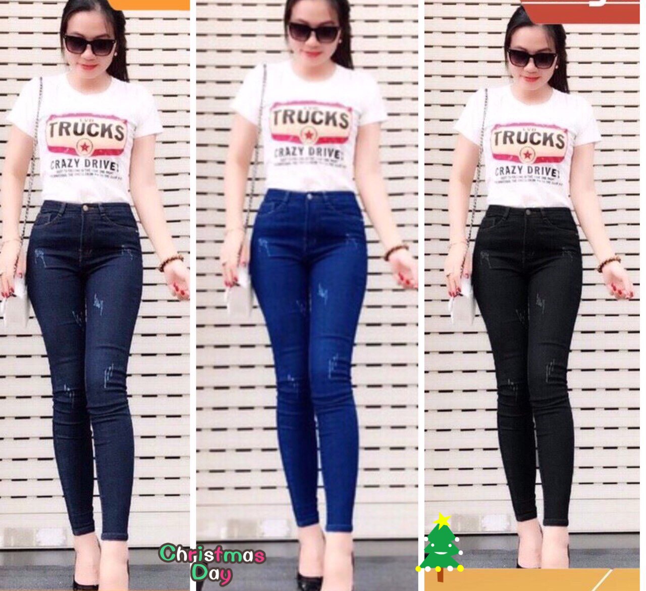 Quần Jean Nữ Skinny Co Giãn Tốt Quần Bò Nữ Cào Xướt Nhẹ Nhiều Màu Đen Xanh đenXanh Biển Size Từ 4065kg