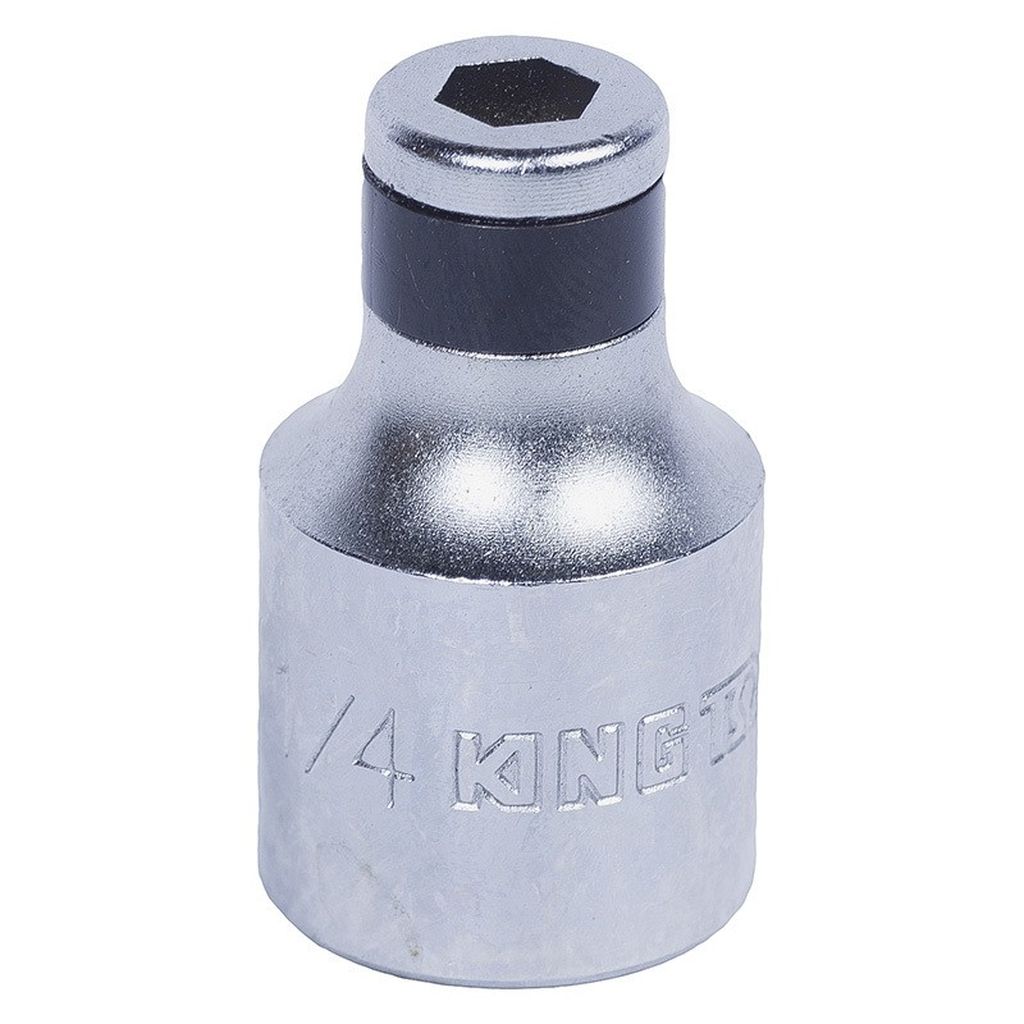 Đầu chuyển bu lông 3/8" sang đầu bắn vít 6.35mm kingtony 314808s