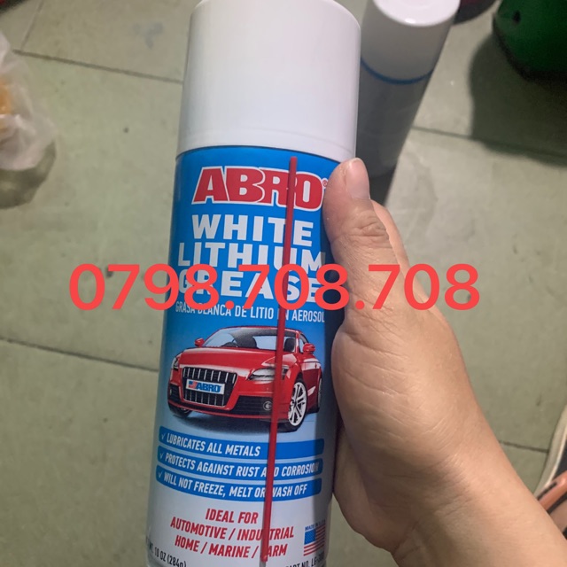 Chai xịt mỡ bò nước abro 284g
