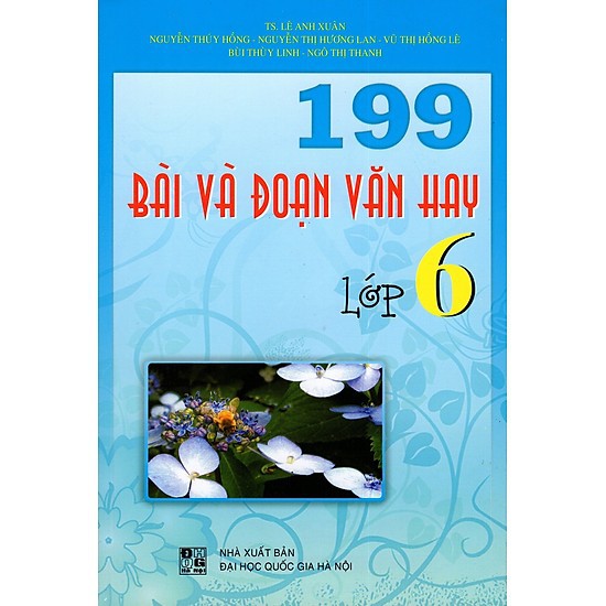 Sách - 199 bài và đoạn văn hay lớp 6
