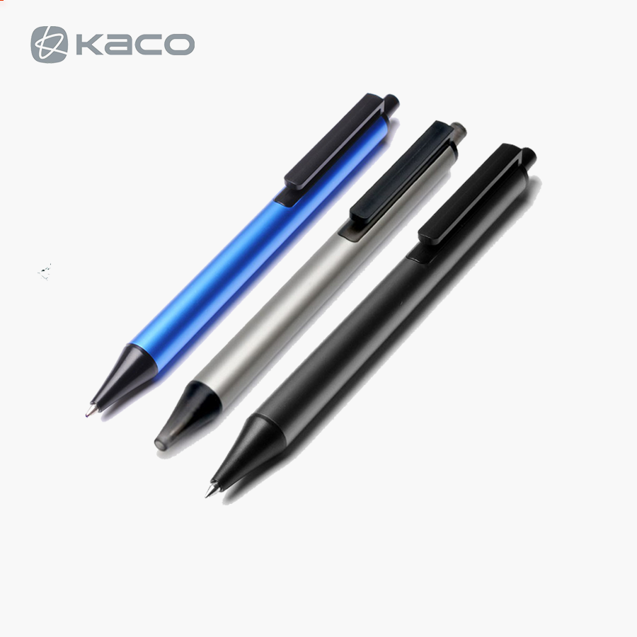 [Giao Hỏa Tốc] Bút Bi Gel KACO TUBE 0.5mm Vỏ nhôm Cao cấp Chính hãng (Mực Đen)