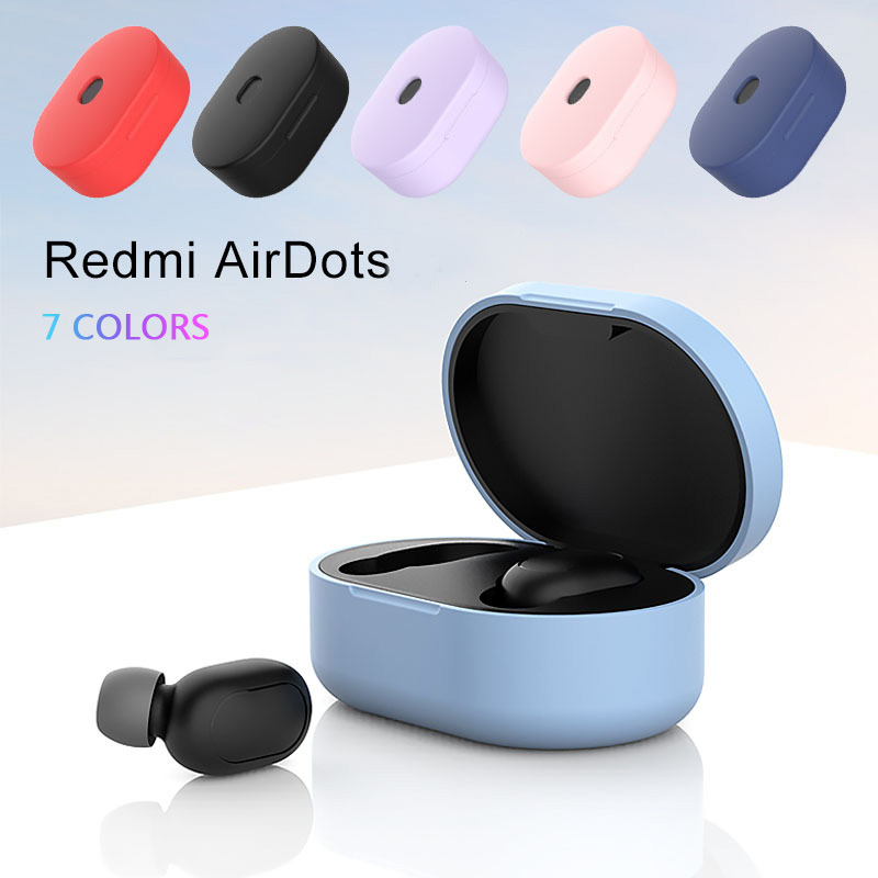 ETBAO COD Tai Nghe ETBAO Xiaomi Redmi Vỏ Bảo Vệ Silicon Hộp Đựng Tai Nghe Dành Cho Xiaomi Redmi Tai Nghe Bluetooth Airdot TWS, Không Dây, Phiên Bản Thời Trang