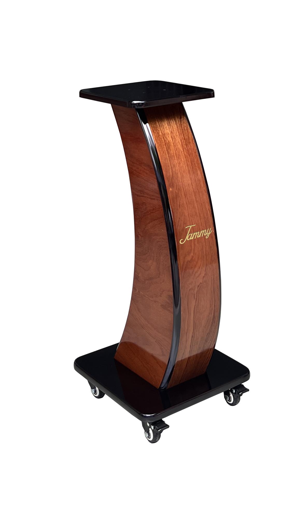 CHÂN LOA GỖ CÓ BÁNH XE DI CHUYỂN, CÓ KHÓA BÁNH, CHỊU TẢI ĐẾN HƠN 60 KG - HÀNG CHÍNH HÃNG