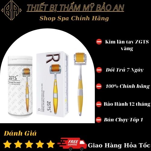 Kim lăn tay ZGTS | kim lăn tay vàng 192 kim chính hãng