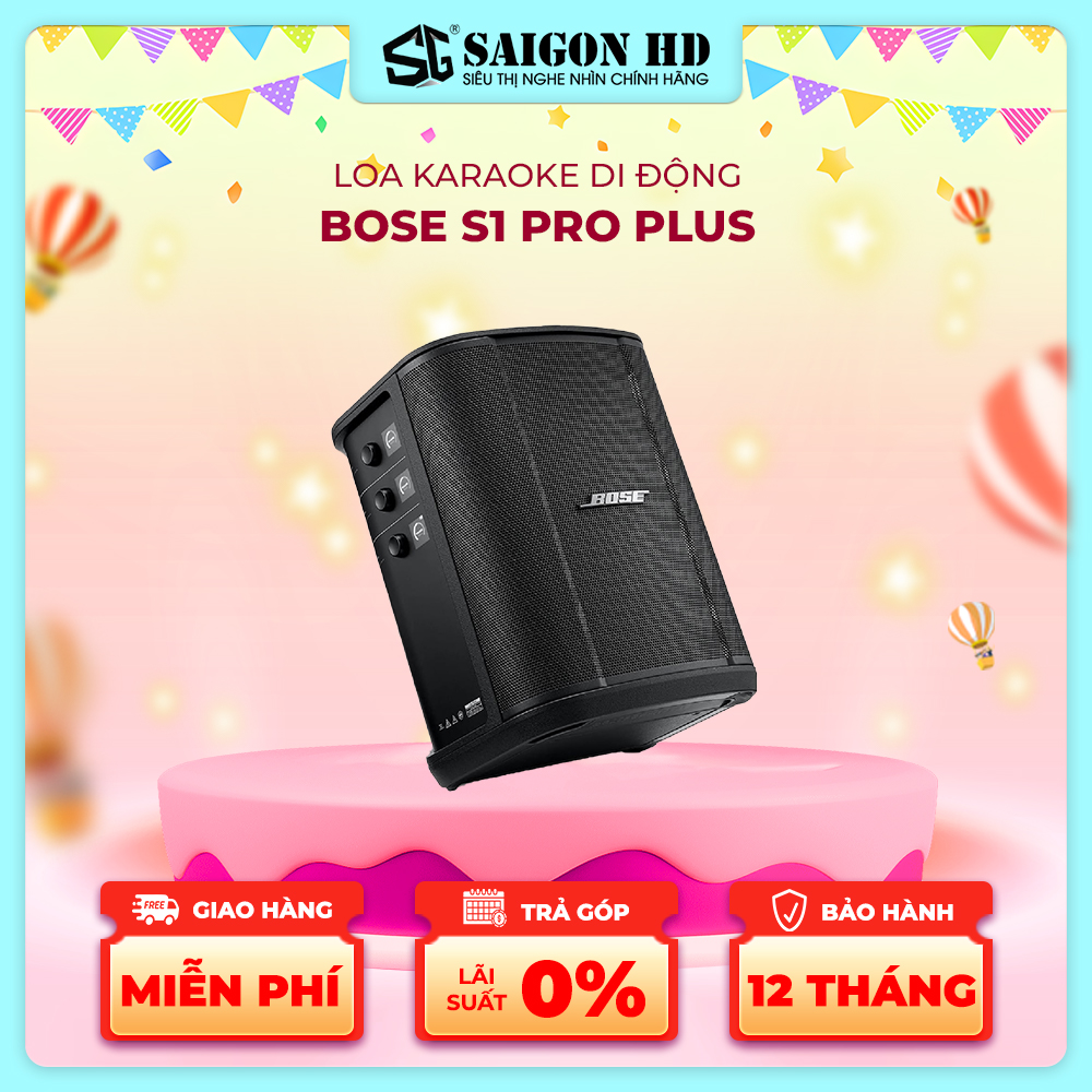 Loa karaoke bluetooth di động BOSE S1 Pro Plus - Hàng chính hãng