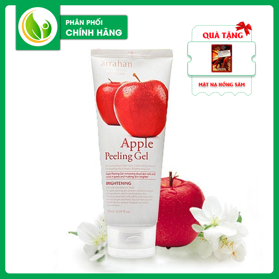 Tẩy tế bào chết táo arrahan apple peeling 180ml