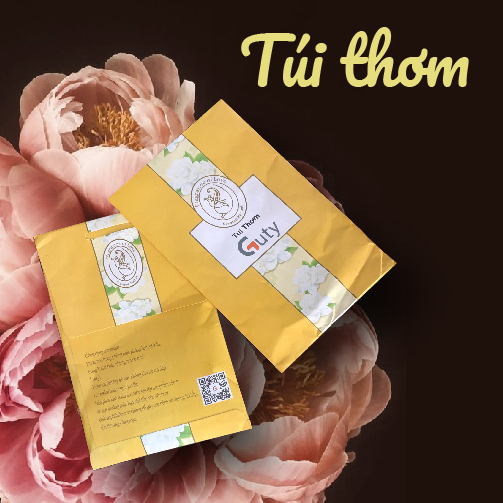 [Vouchers tích lũy] Túi Thơm Guty Thảo Mộc Thiên Nhiên, Túi Thơm Treo Phòng, Túi Thơm Để Tủ Quần Áo,Túi Thơm Để vali, Túi thơm để túi xách, túi thơm giá rẻ, một túi thơm
