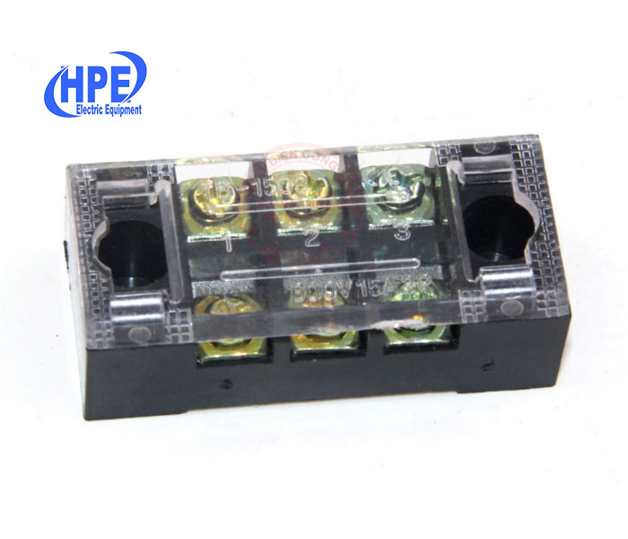 Domino 3 pha 15a tb-1503 - cầu nối dây điện tb-1503