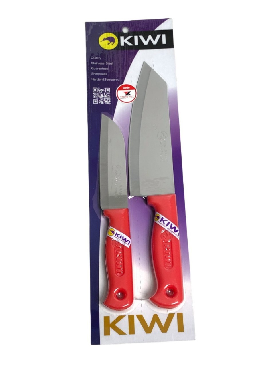 Bộ dao kiwi 2 món cán nhựa