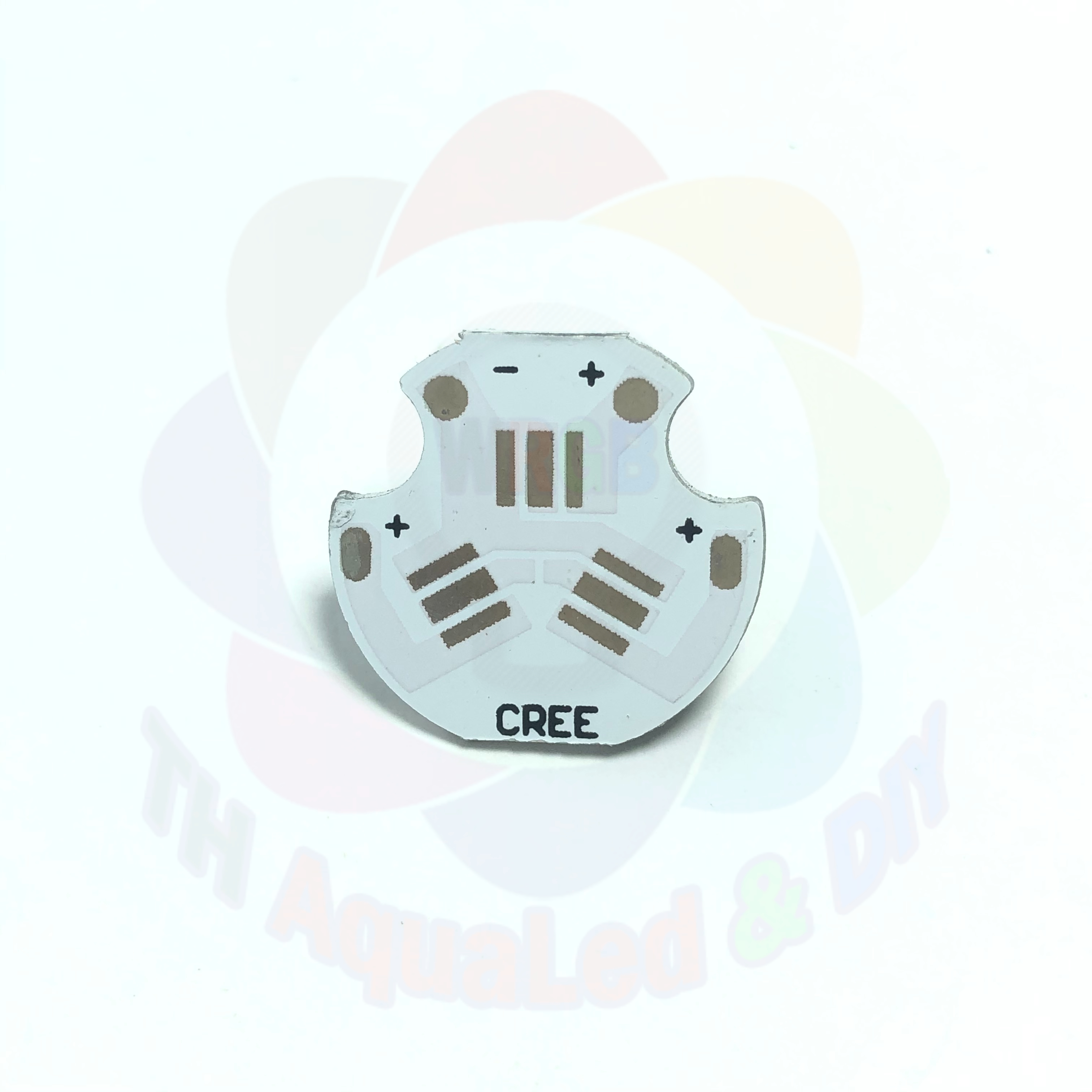 Mạch led cree rgb 20mm 3 chip 3535, sử dụng nguồn 3 volt led 3535 loại 1w/3w