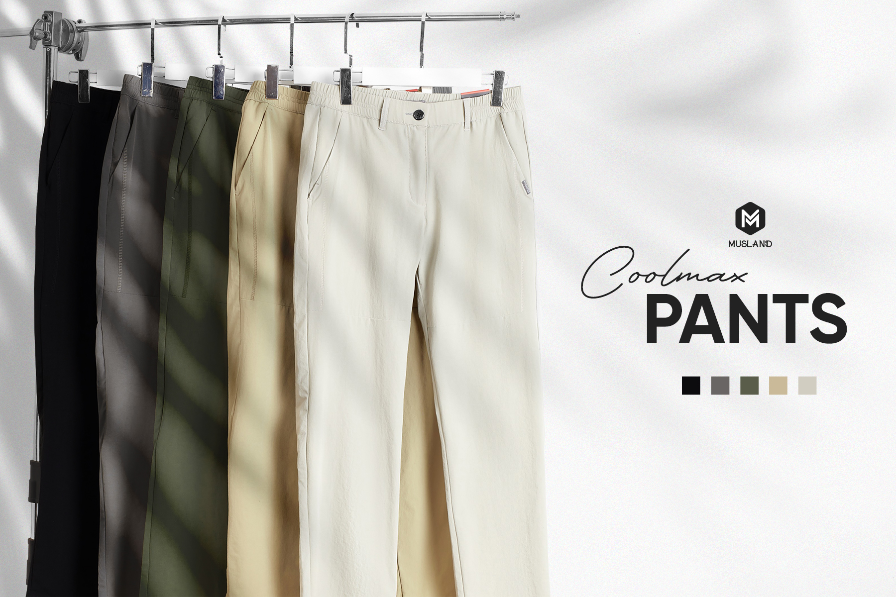 Quần kaki coolmax dezay cao cấp musland - phong cách - cá tính