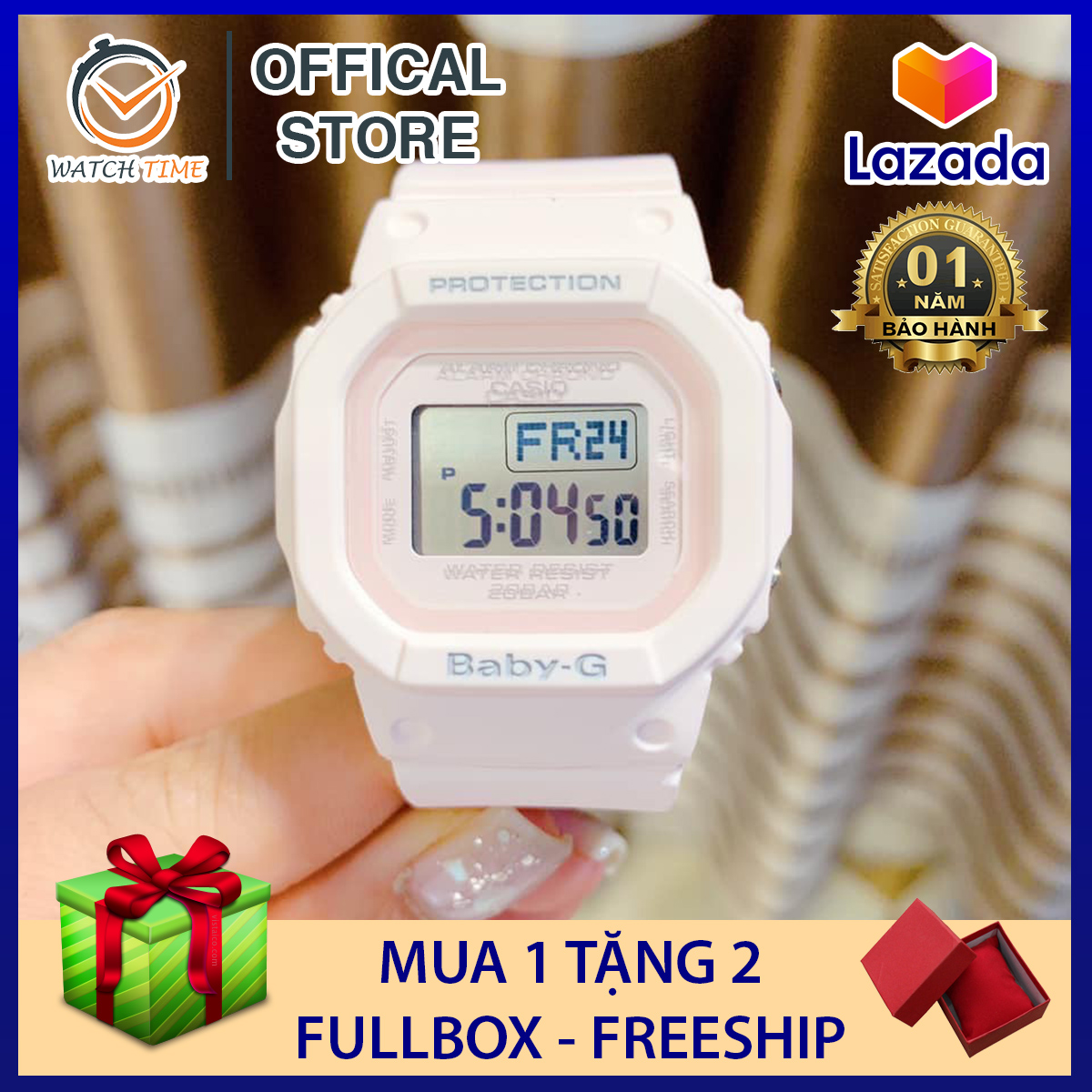 Đồng hồ Casio Baby-G Nữ BGD-560 Hồng