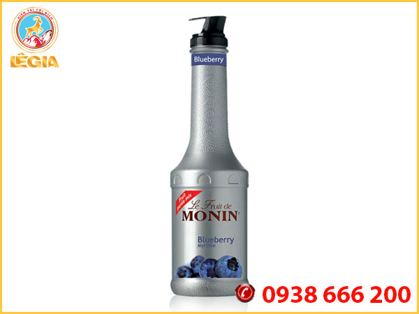 Mứt sệt việt quất monin 1l - le fruit de monin blueberry