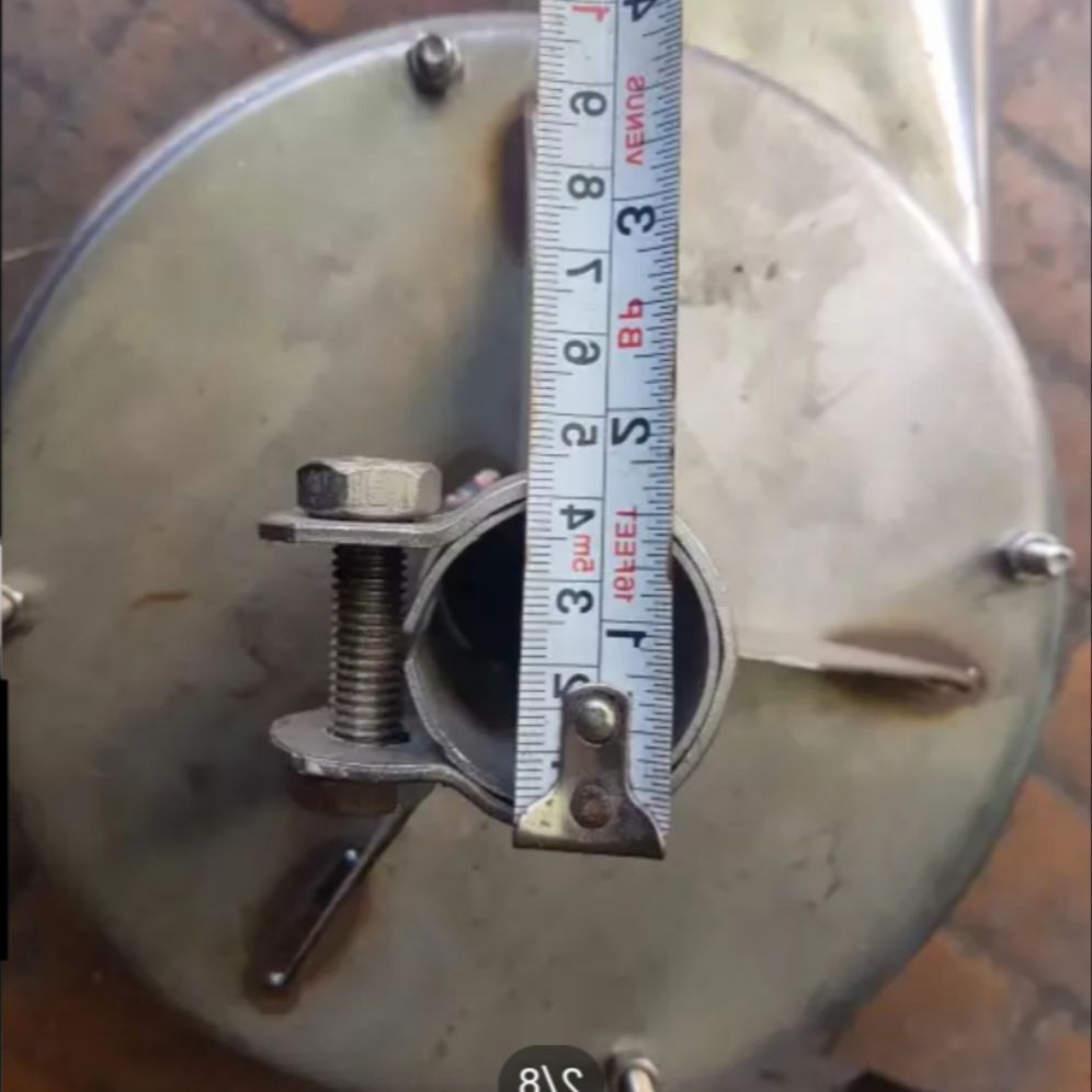 Bơm nước dạng cánh quạt inox ren 14mm cho máy 5.0hp đến 7.0hp cốt xéo