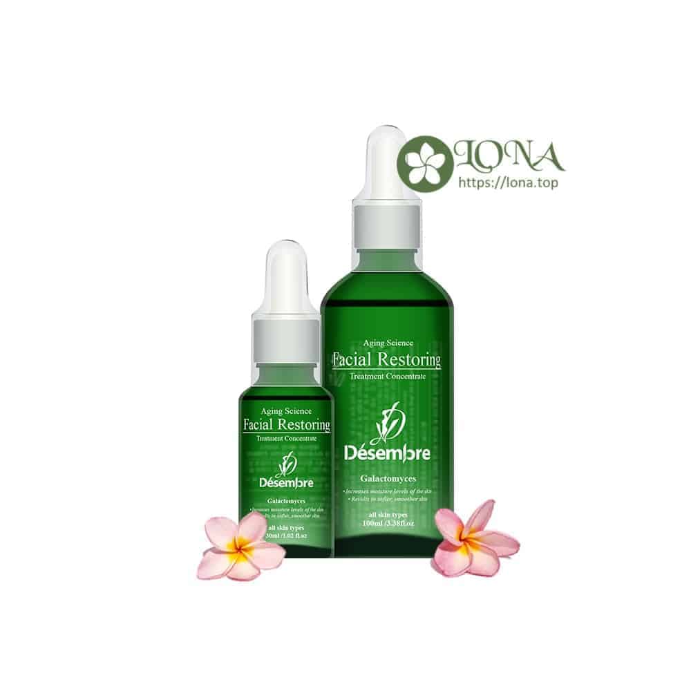 Dưỡng chất nồng độ cao làm căng bóng desembre aging science facial restoring treatment concentrate
