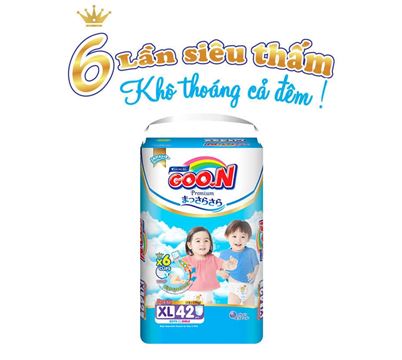 Bỉm - tã quần goon premium size xl - 42 miếng