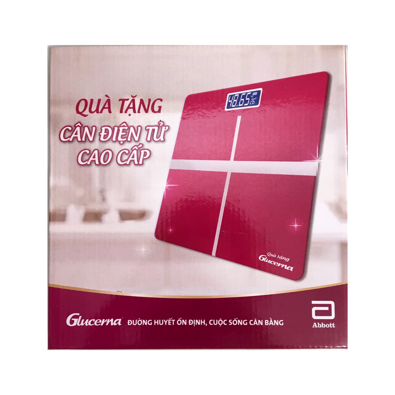 Cân Sức Khoẻ Điện Tử Glucerna